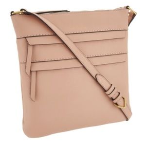 Vera Bradley Leather Mallory TripleZip Hipster Bag